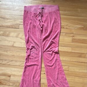 Pink Juicy couture tracksuit pants Y2K